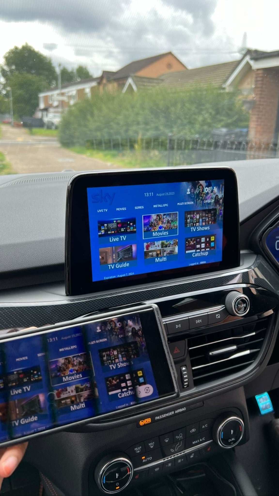 Youtube y Netflix AI-Box para Ford