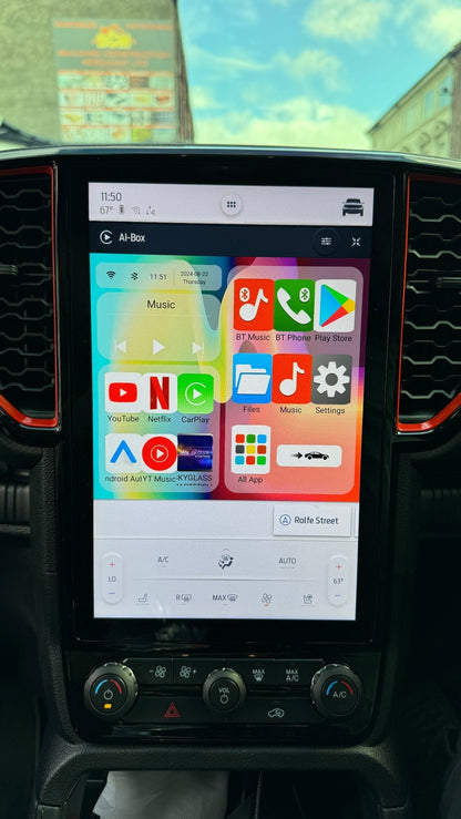 Youtube y Netflix AI-Box para Ford