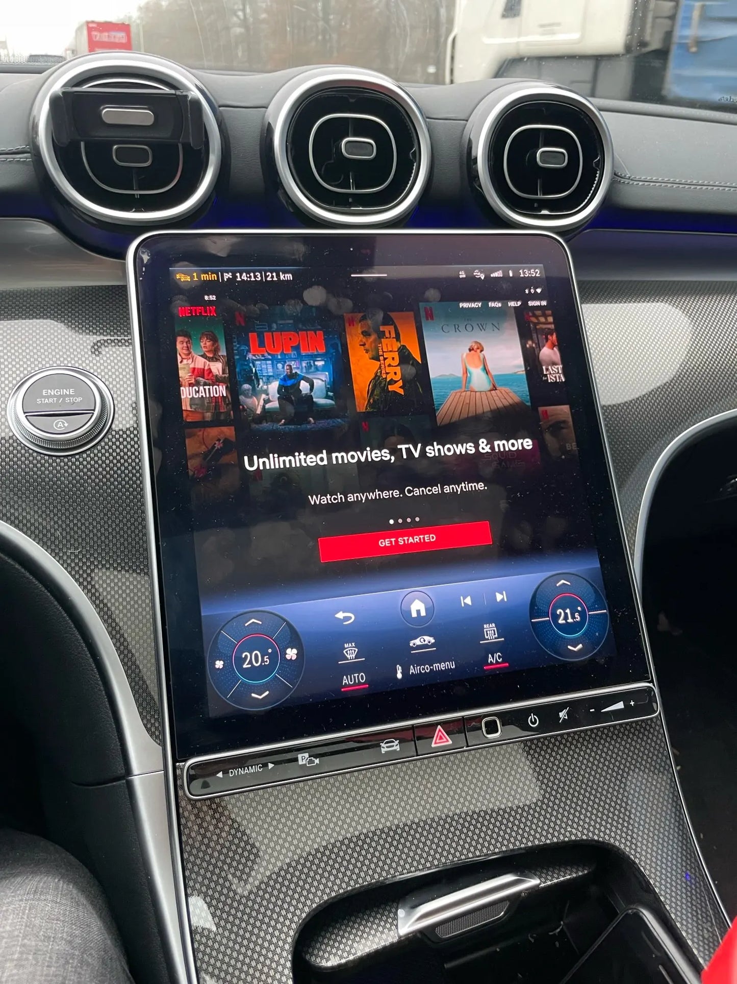 Youtube & Netflix AI-Box für Mercedes