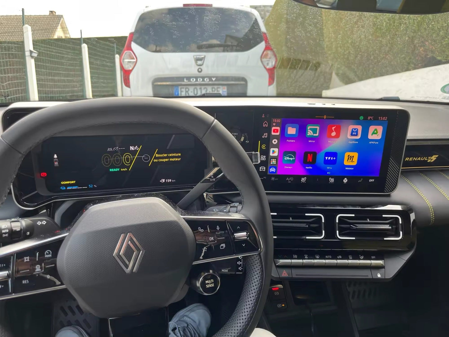 Youtube y Netflix AI-Box para Renault
