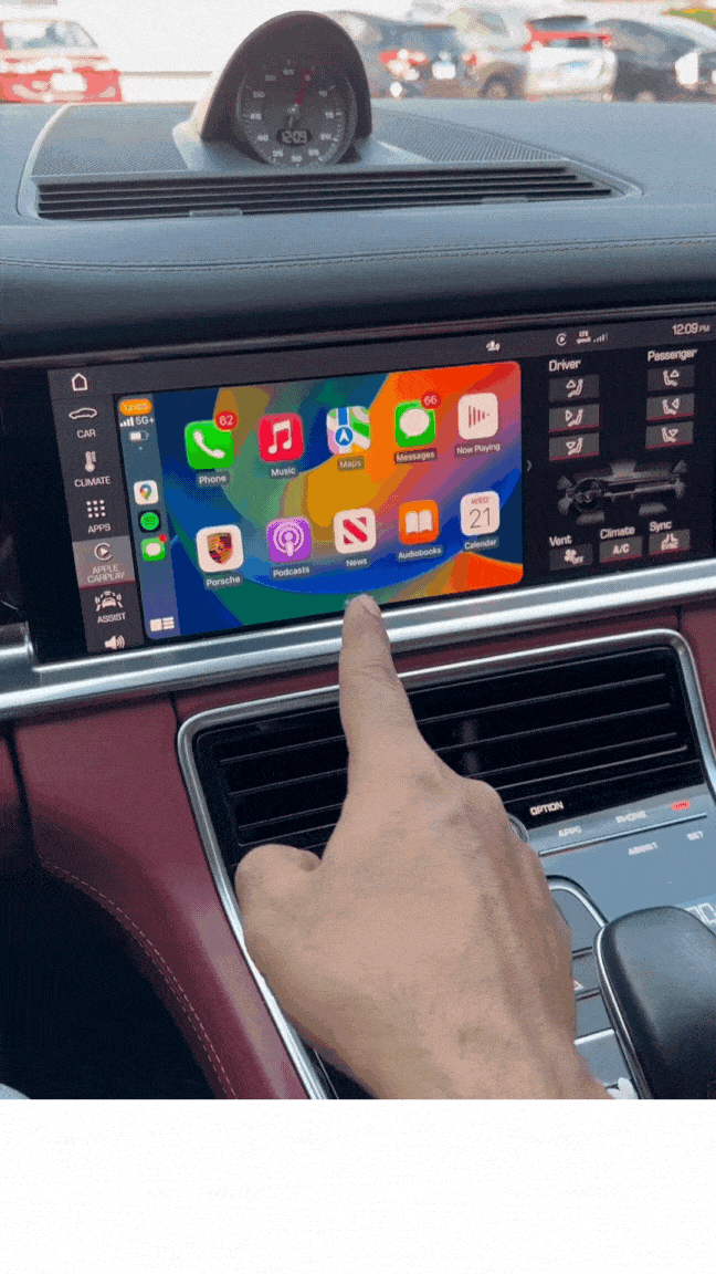 Youtube & Netflix AI-Box pour Porsche