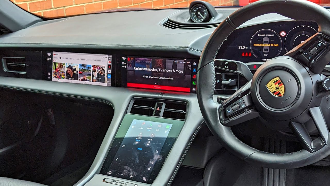 Youtube & Netflix AI-Box pour Porsche