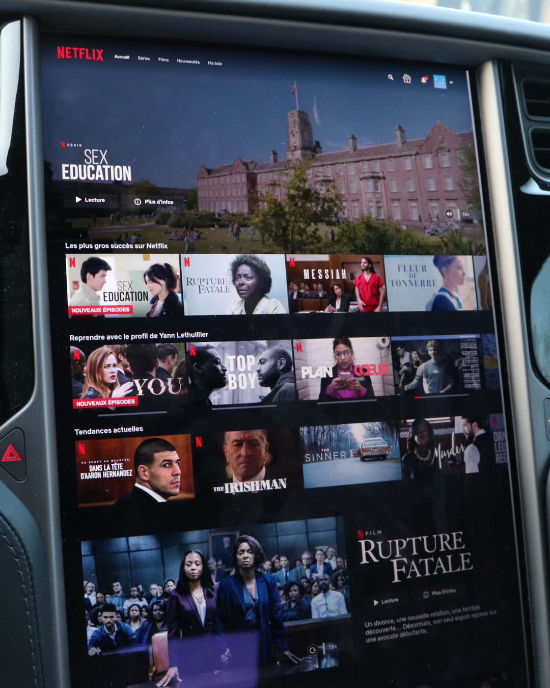 Youtube & Netflix Carplay AI-Box pour TESLA