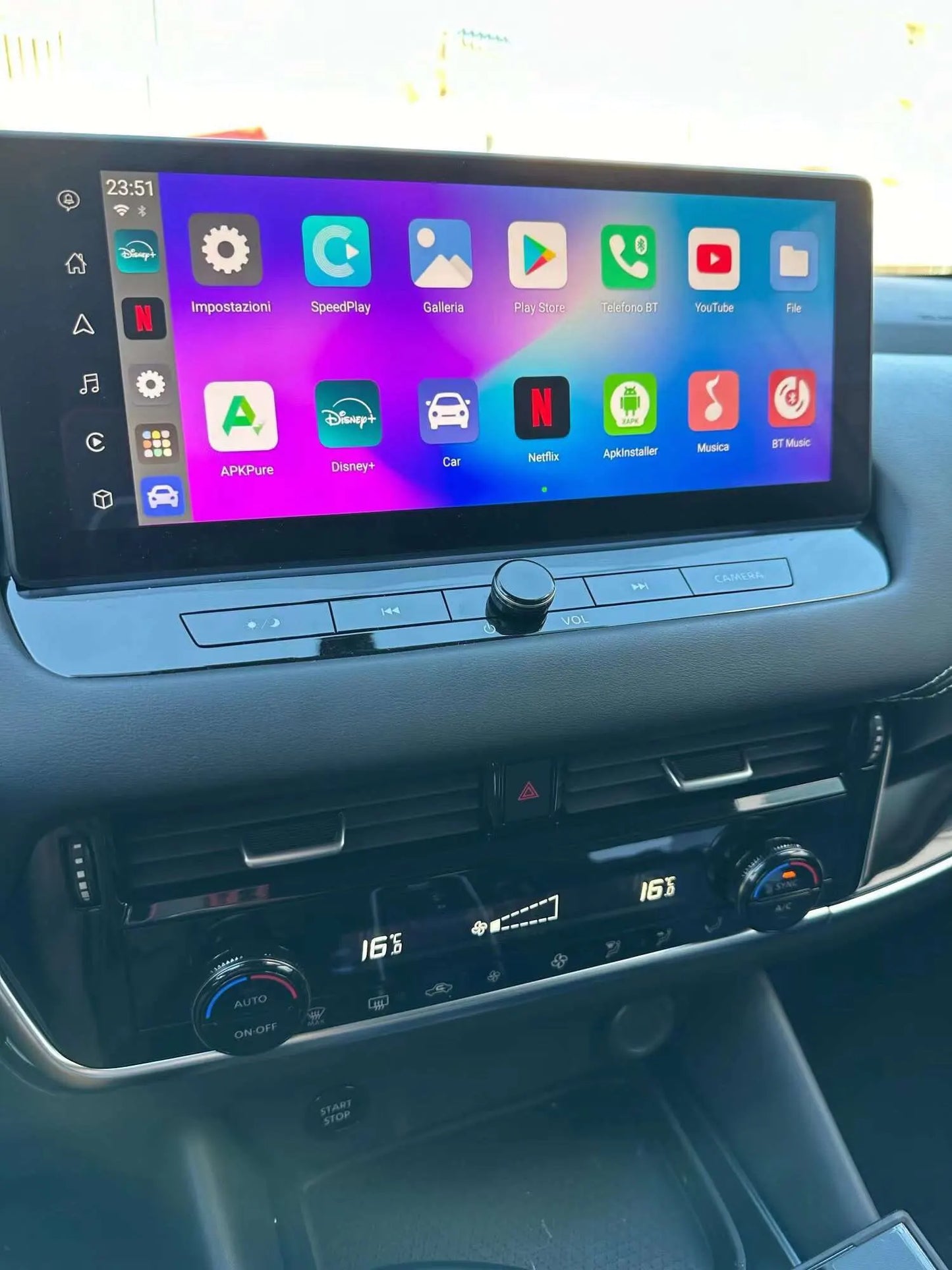 Youtube e Netflix AI-Box per Nissan