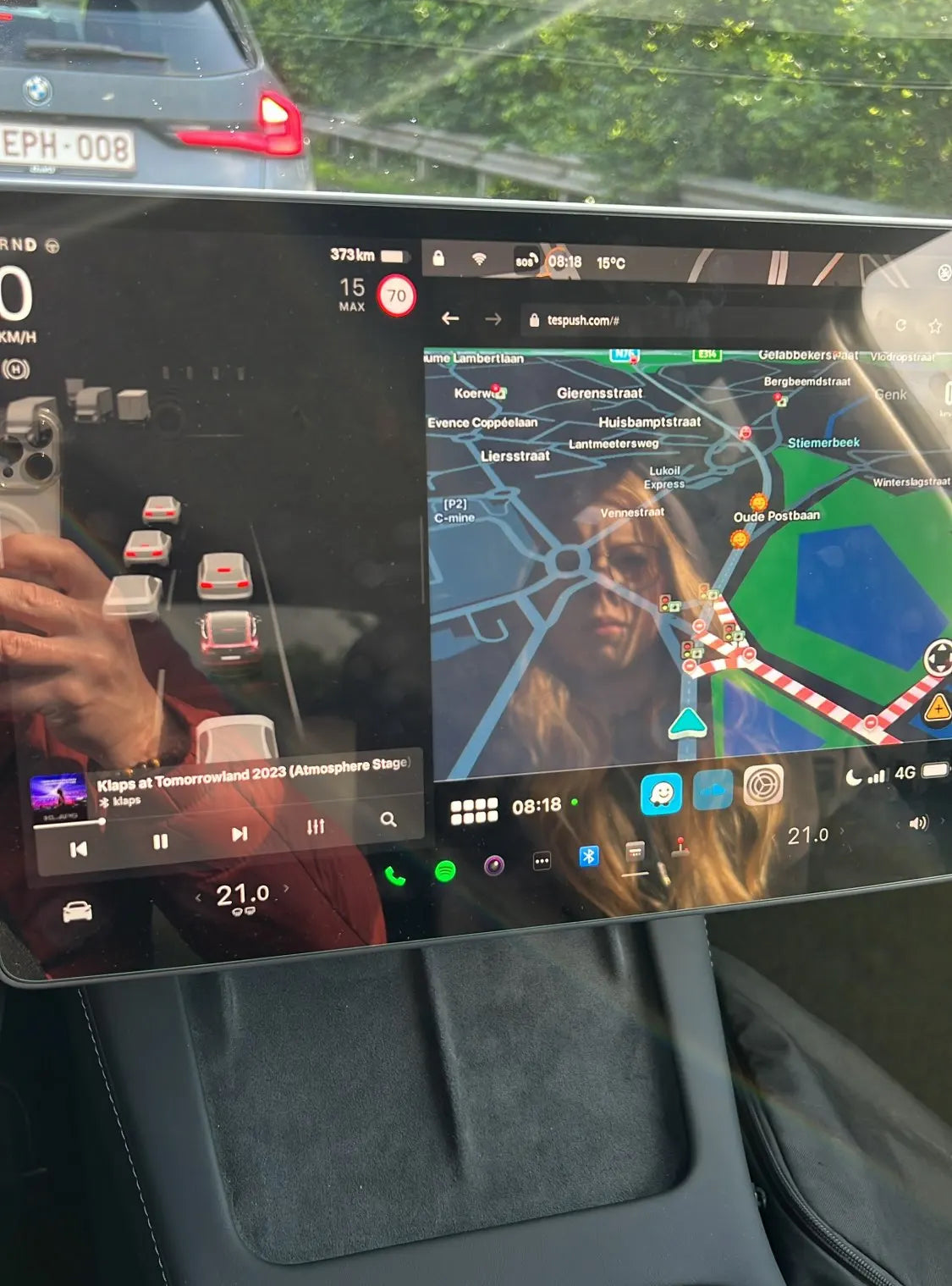 Youtube & Netflix Carplay AI-Box pour TESLA